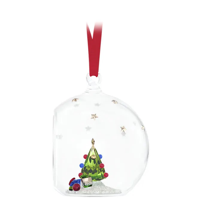 Swarovski Holiday Cheers Tree and Gifts Ball Ornament 5681633