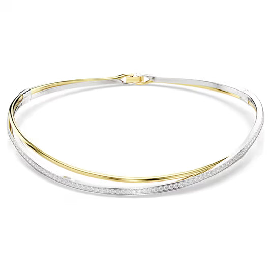 Swarovski Hyperbola Choker Round Cut, White, Mixed Metal Finish 5702408