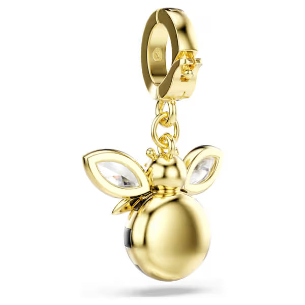 Swarovski Idyllia Charm Mixed Cuts, Bee, Multicoloured, 18k Gold-Plated finish 5743132
