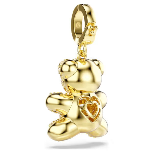 Swarovski Idyllia Charm Mixed Cuts, Teddy, 18k Gold-Plated finish 5743147