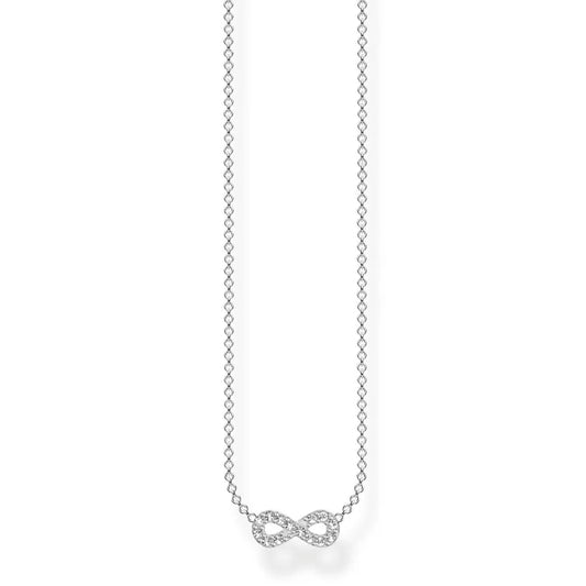 Thomas Sabo Silver Infinity Necklace with Zirconia KE2124-051-14-L45V