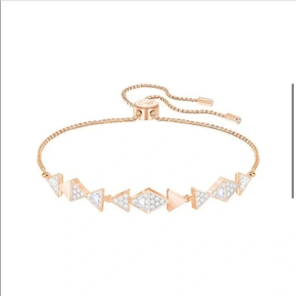 Swarovski Heroism rose gold plated bracelet 5350345