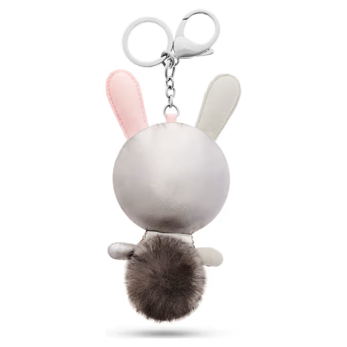 Swarovski Mathilde Bag Charm Rabbit, Grey, Stainless Steel 5020921