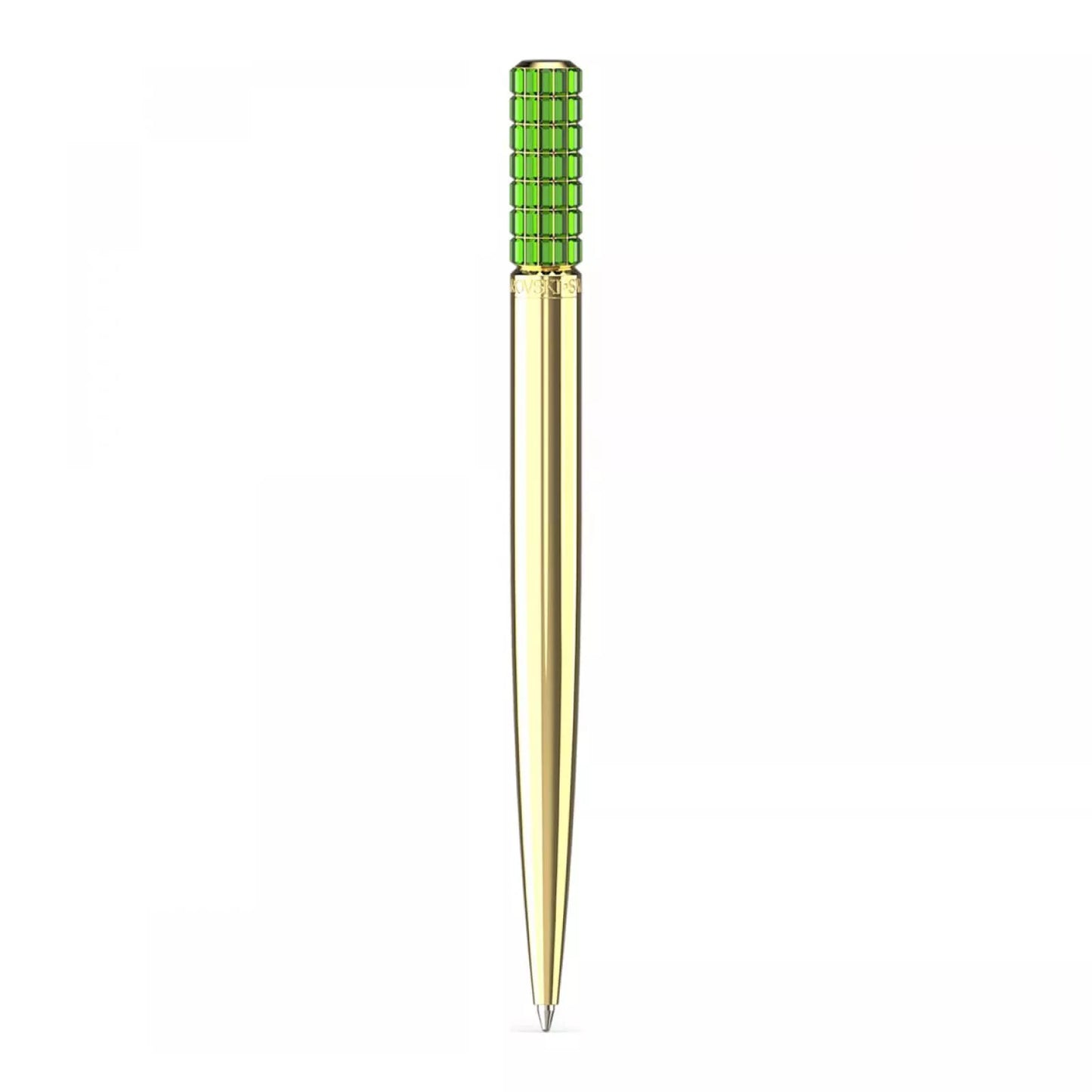 Swarovski Lucent ballpoint pen Green, Gold-tone plated 5618145