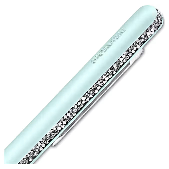 Swarovski Crystal Shimmer ballpoint pen, Green, Chrome plated 5595671