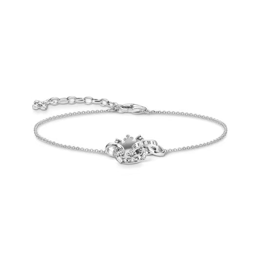 Thomas Sabo Silver Crown Bracelet A1982-643-14