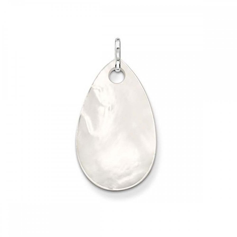 Thomas Sabo Glam And Soul Sterling Silver Mother of Pearl Tear Drop Pendant PE538-029-14