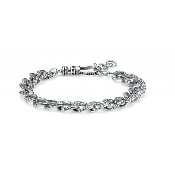 Thomas Sabo Silver blackened Rebel Iconic Chain Bracelet A1793-637-21-L19