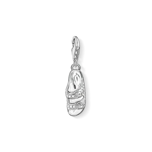 Thomas Sabo Silver & Cubic Zirconia Sandal Charm 1229-051-14