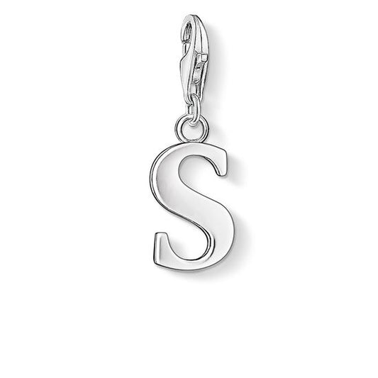 Thomas Sabo Charm Pendant "Letter S" 0193-001-12