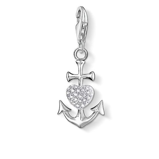 Thomas Sabo Charm Pendant "Anchor With Heart" 0768-051-14