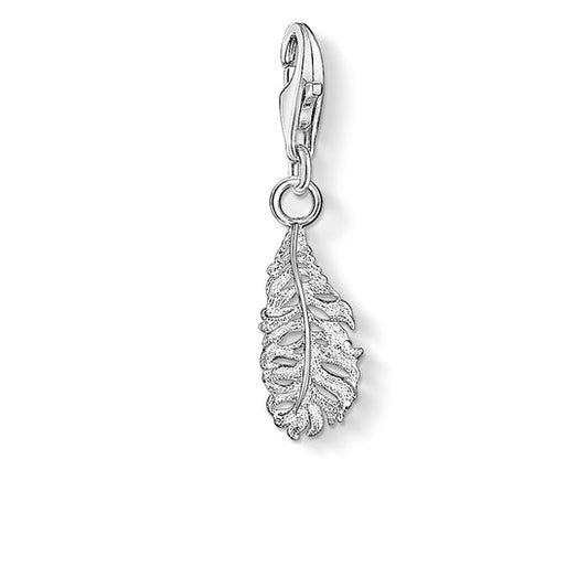 Thomas Sabo Charm Pendant "Feather" 0775-001-12