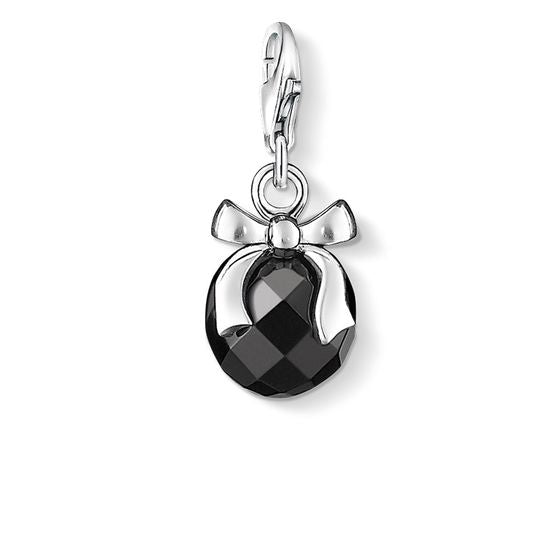 Thomas Sabo Charm Pendant "Stone With Bow" 0868-023-11