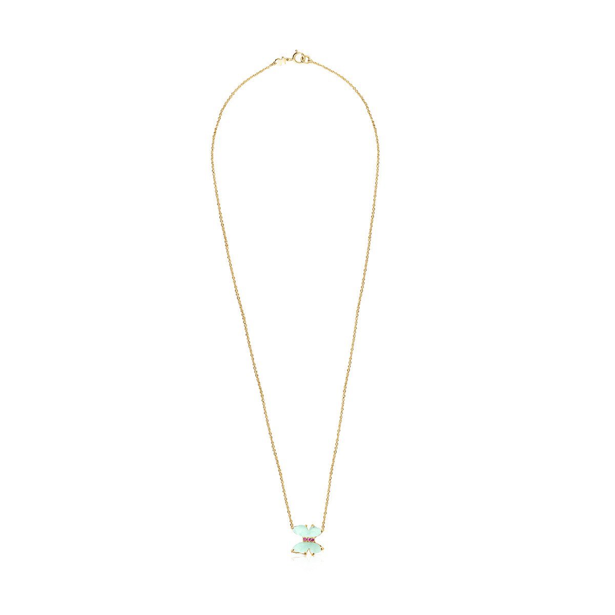 Tous Gold with Amazonite and Ruby Vita Necklace 918532040 –