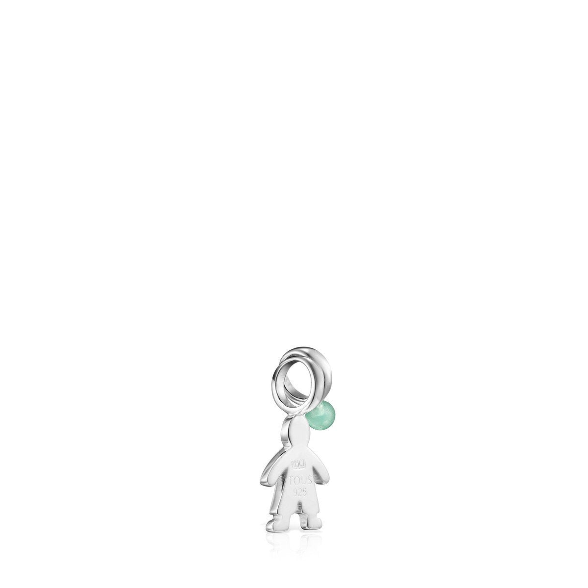 Tous  Pack of Silver and Chrysoprase Sweet Dolls boy Pendants 912784530