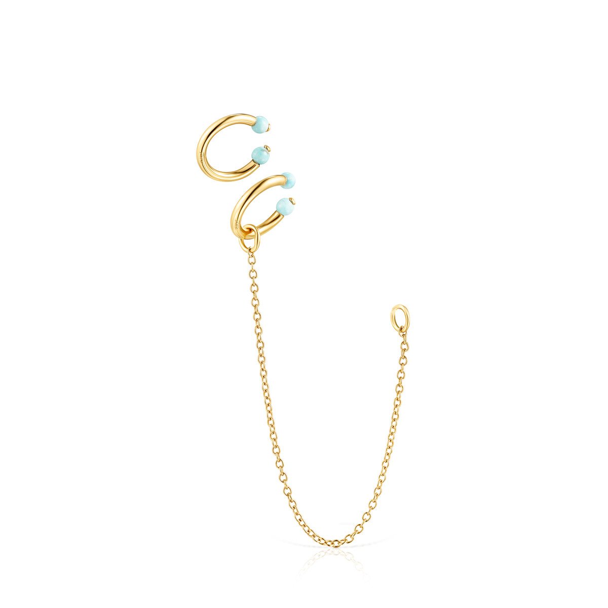 Tous Batala Earcuff Pack in Gold Vermeil with Howlite 918543670