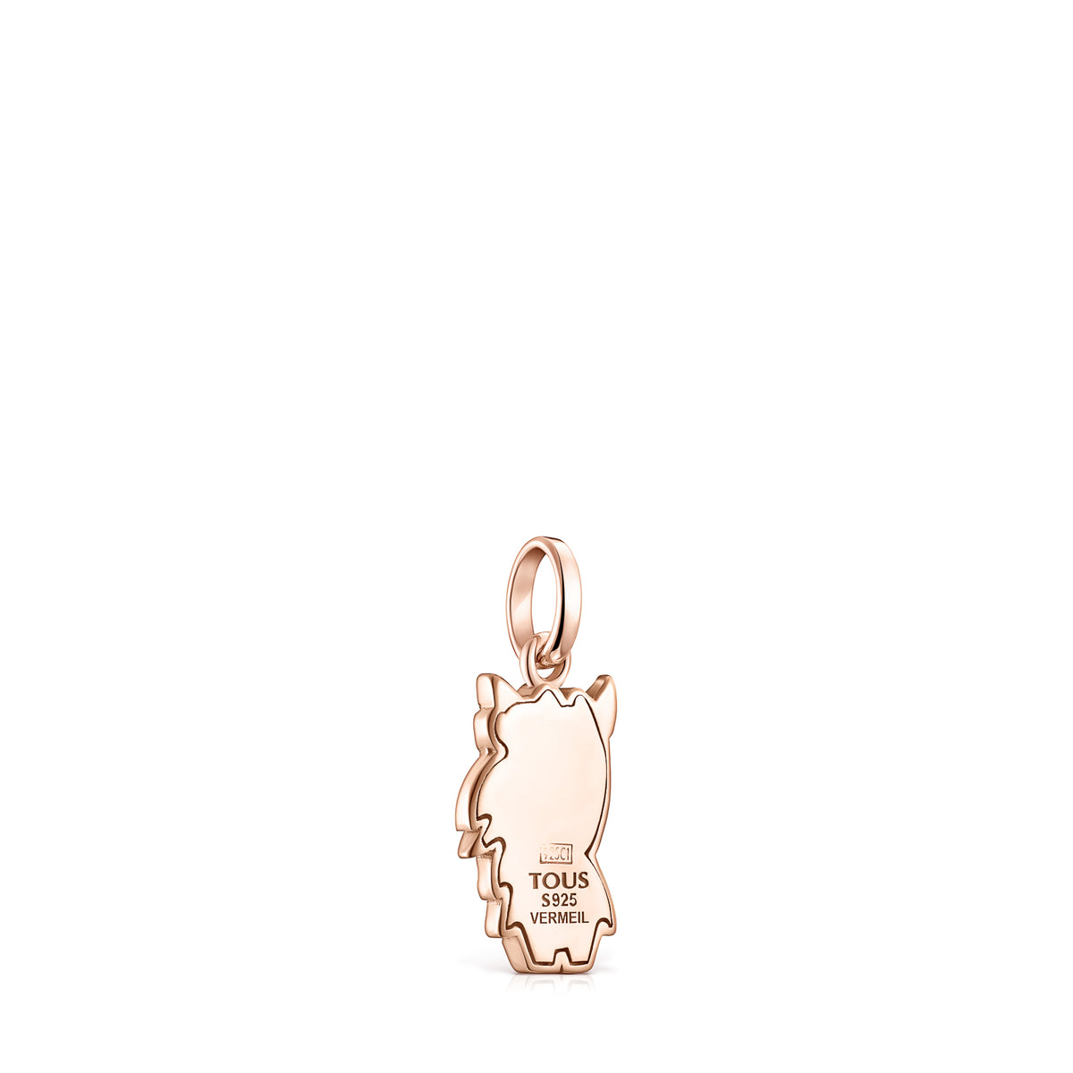 Tous Chinese Horoscope Horse Pendant in Rose Gold Vermeil with Spinel 918434520