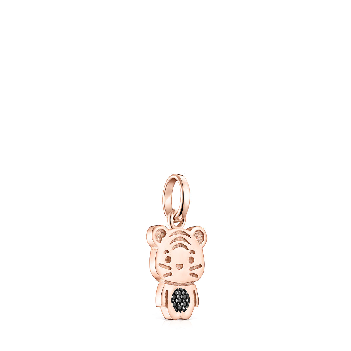 Tous Chinese Horoscope Tiger Pendant in Rose Gold Vermeil with Spinel 918434620