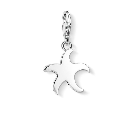 Thomas Sabo Silver Starfish Charm 1343-001-12