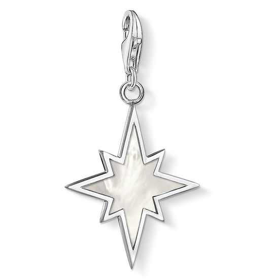 Thomas Sabo Charm Pendant "Star Mother-of-pearl" 1538-029-14