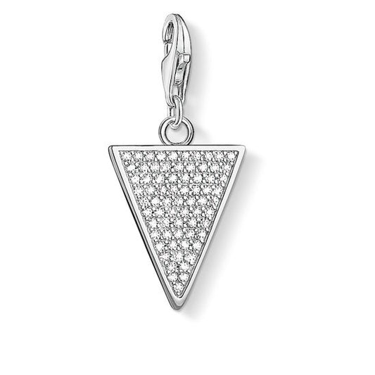 Thomas Sabo Charm Pendant "Triangle White" 1580-051-14