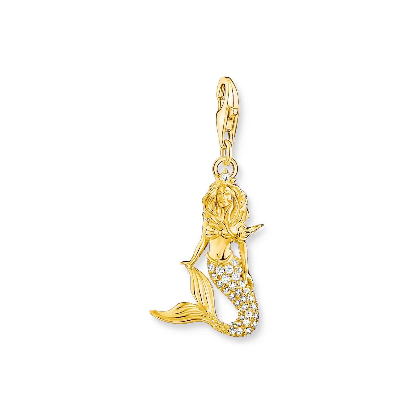 Thomas Sabo Charm Pendant Mermaid Gold 1887-414-7