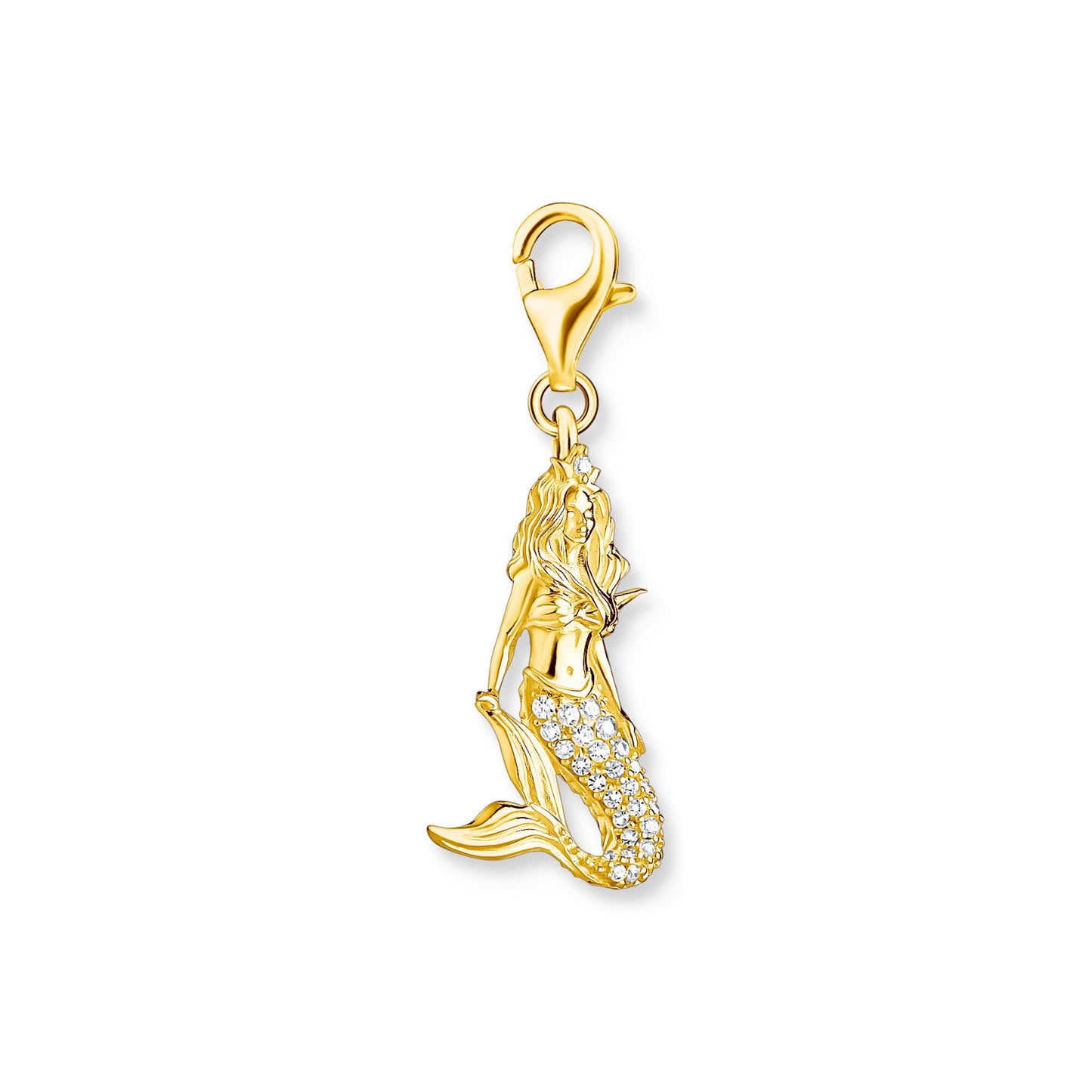 Thomas Sabo Charm Pendant Mermaid Gold 1887-414-7