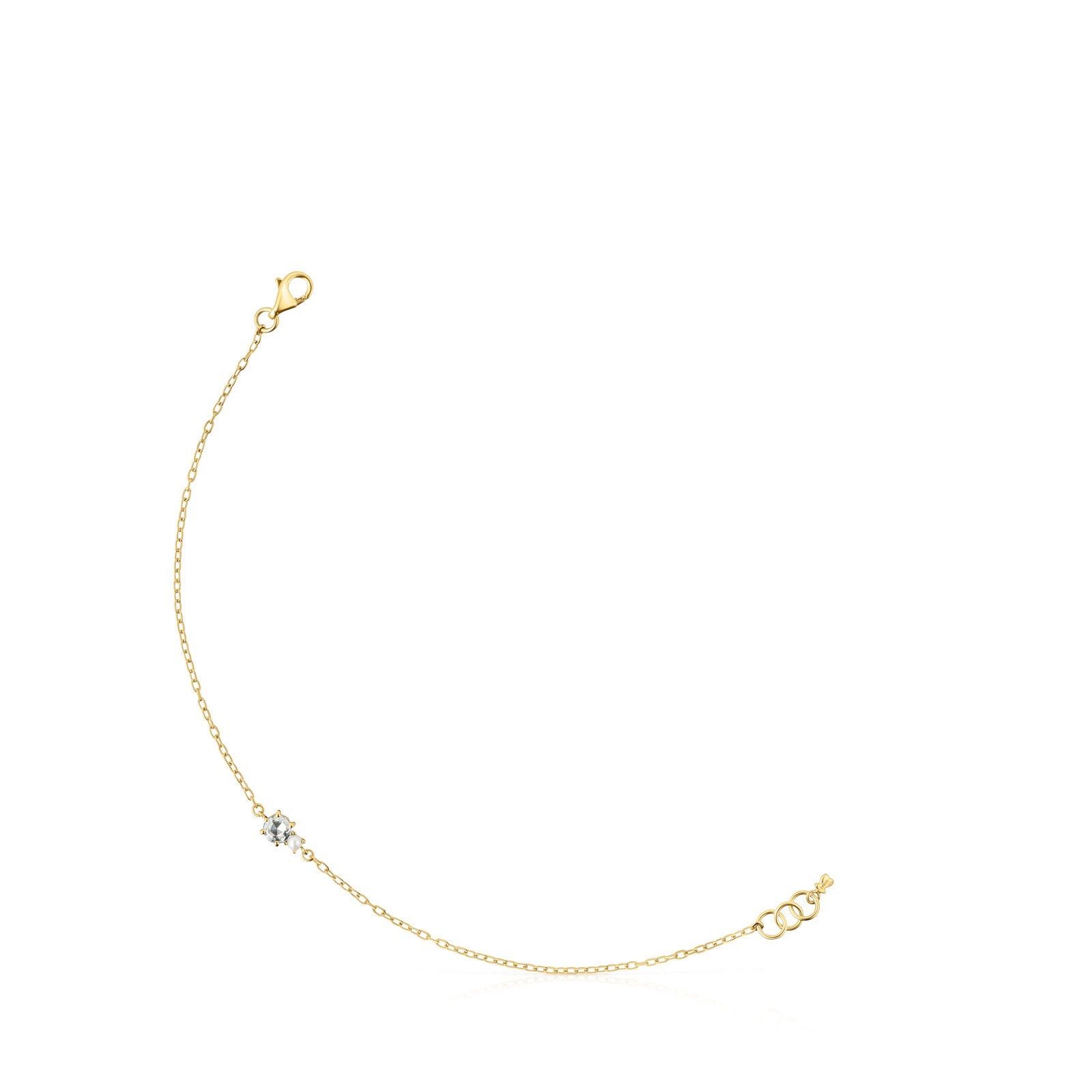 Tous Mini Ivette Bracelet in Gold with Topaz and Pearl 912191040 –