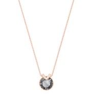 Swarovski Bella V Pendant, Gray, Rose Gold Plating 5349962