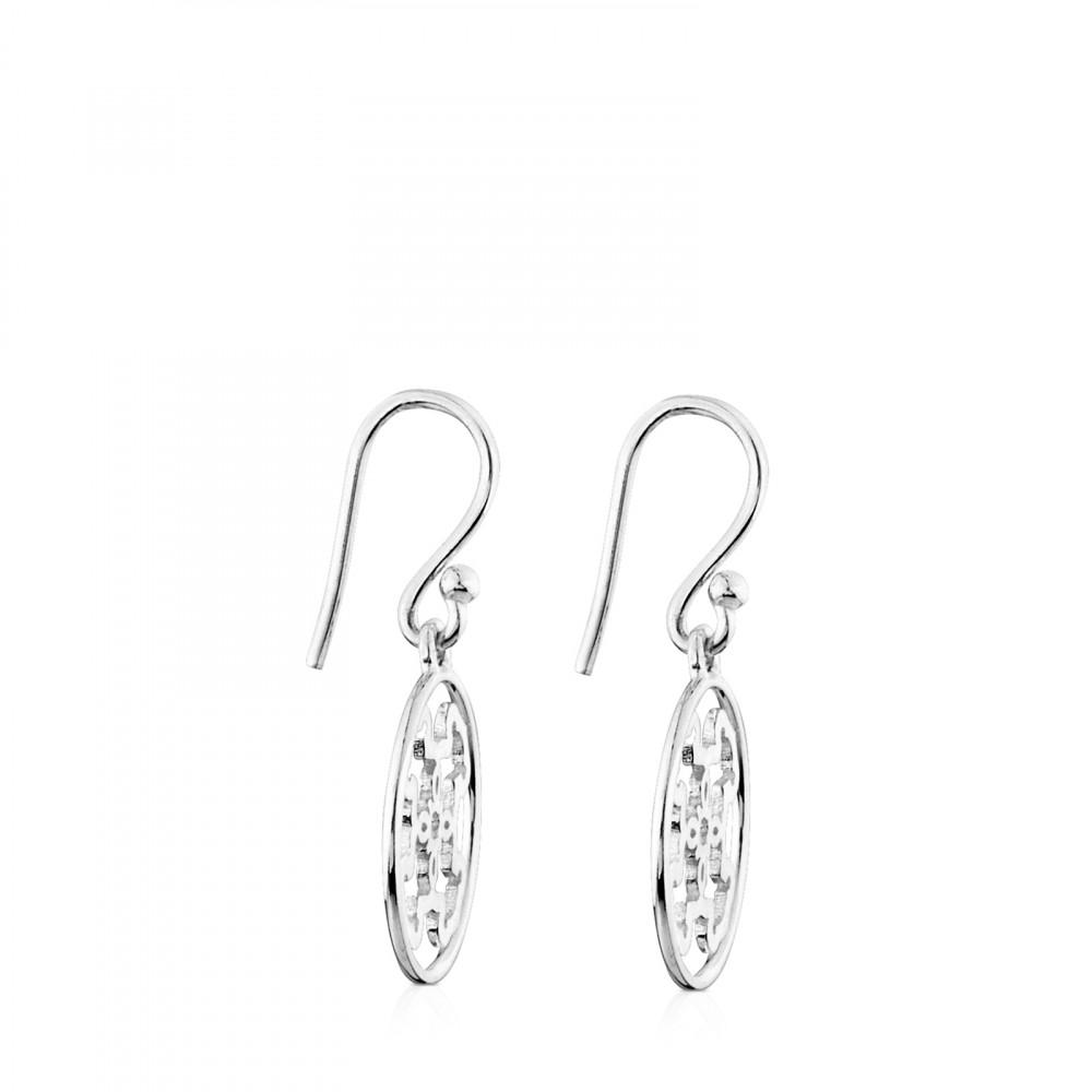 Tous Silver Mossaic Earrings 618203510