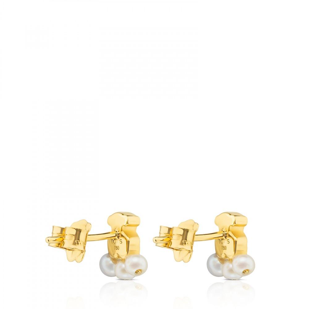 Tous Gold Sweet Dolls XXS Earrings with Pearls 712783000 –