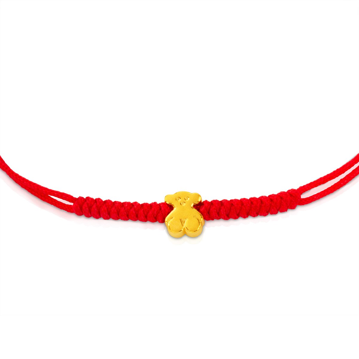 Tous red string on sale bracelet