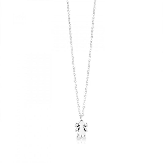 Tous Silver Sweet Dolls Necklace 915900023