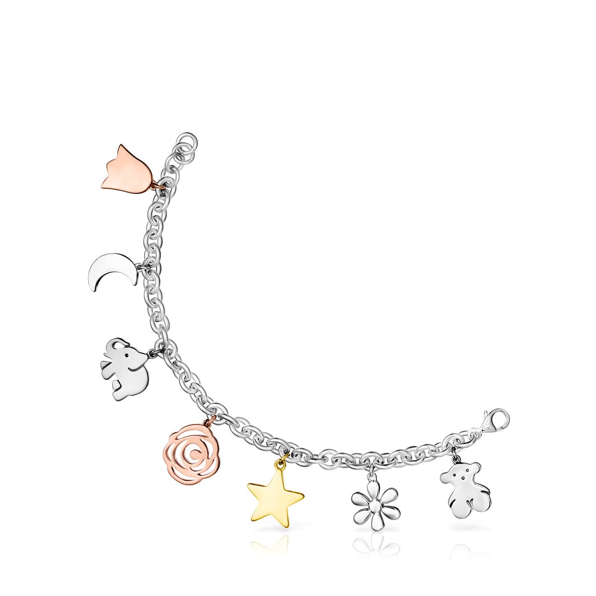 Pulsera tous vermeil discount rosa