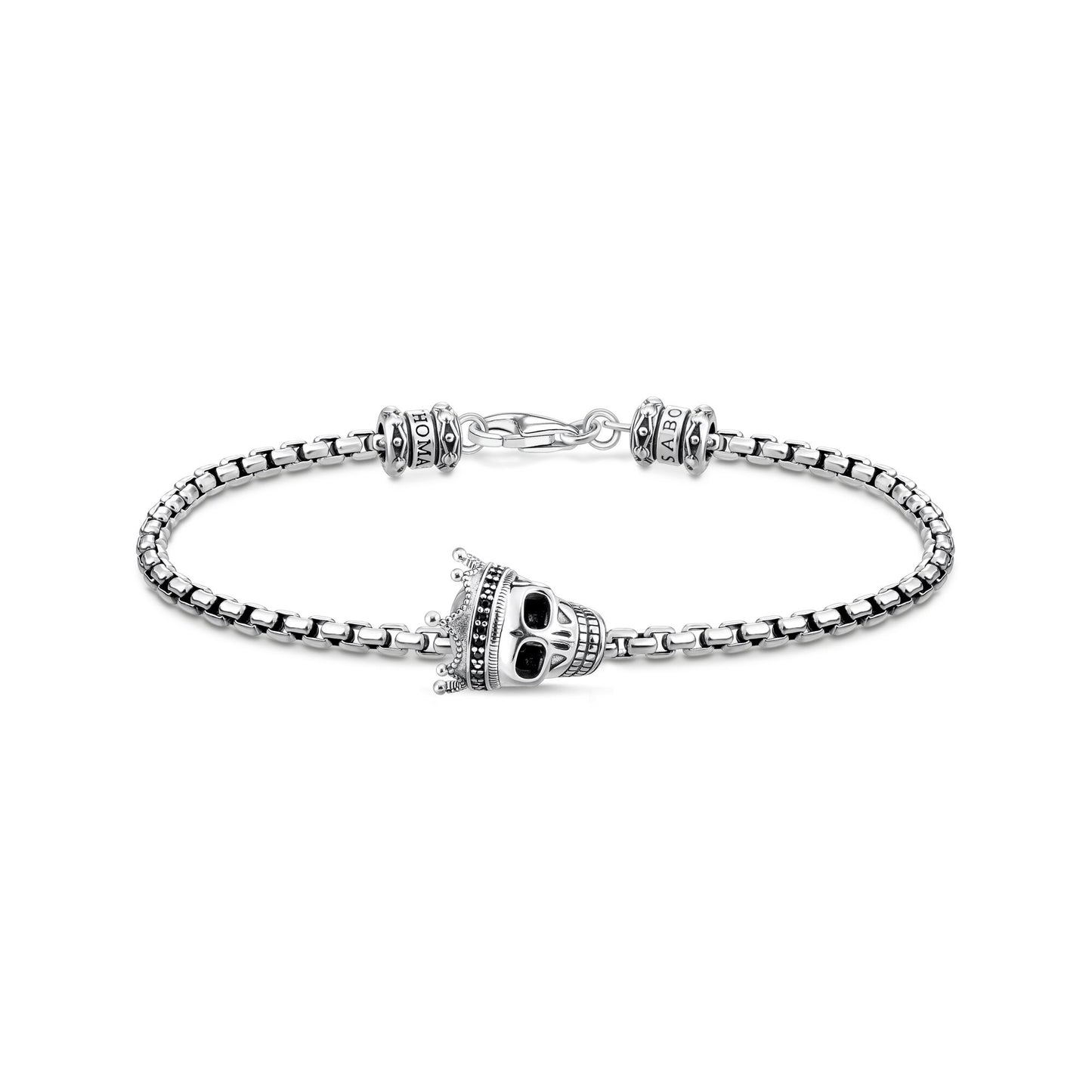 Thomas Sabo Bracelet Skull Crown Silver A2056-643-11-L17.5