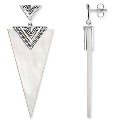 Thomas Sabo Earring Studs Africa Triangle White H1933-363-14