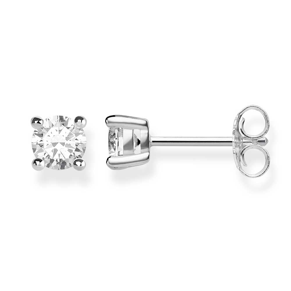 Thomas Sabo Silver Cubic Zirconia Stud Earrings H1965-051-14