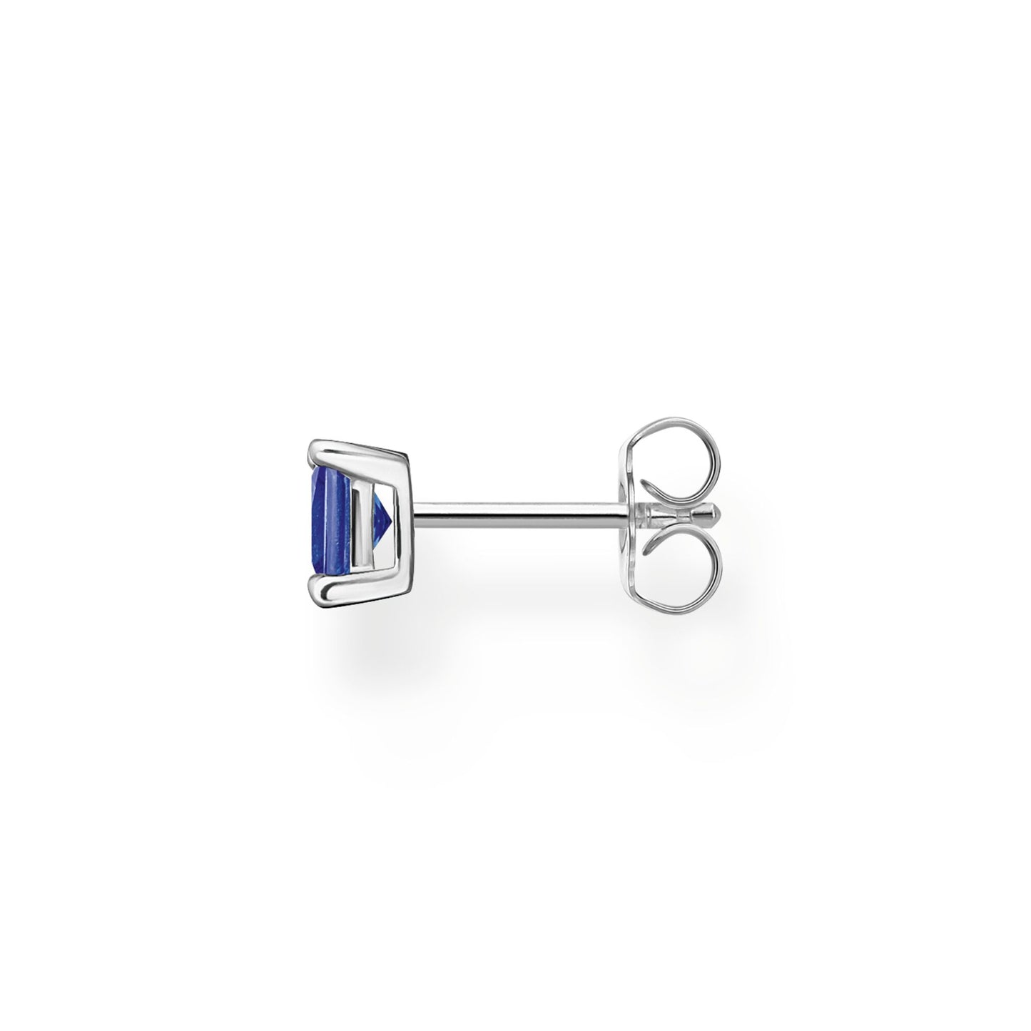Thomas Sabo Single Ear Stud With Blue Stone Silver H2233-699-32