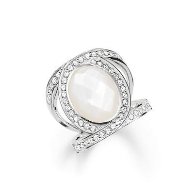 Thomas Sabo Woman's Ring Sterling Silver Glam & Soul TR2015-030-14