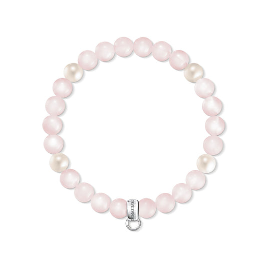 Thomas Sabo Charm Bracelet Pink X0222-469-9-L15.5