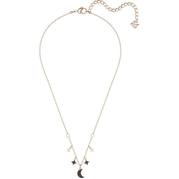 Swarovski duo sale moon necklace