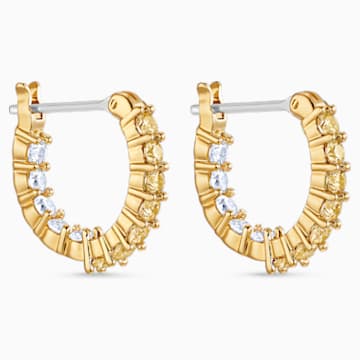 Swarovski Vittore Hoop Pierced Earrings, Gold tone, Gold-tone plated 5522880
